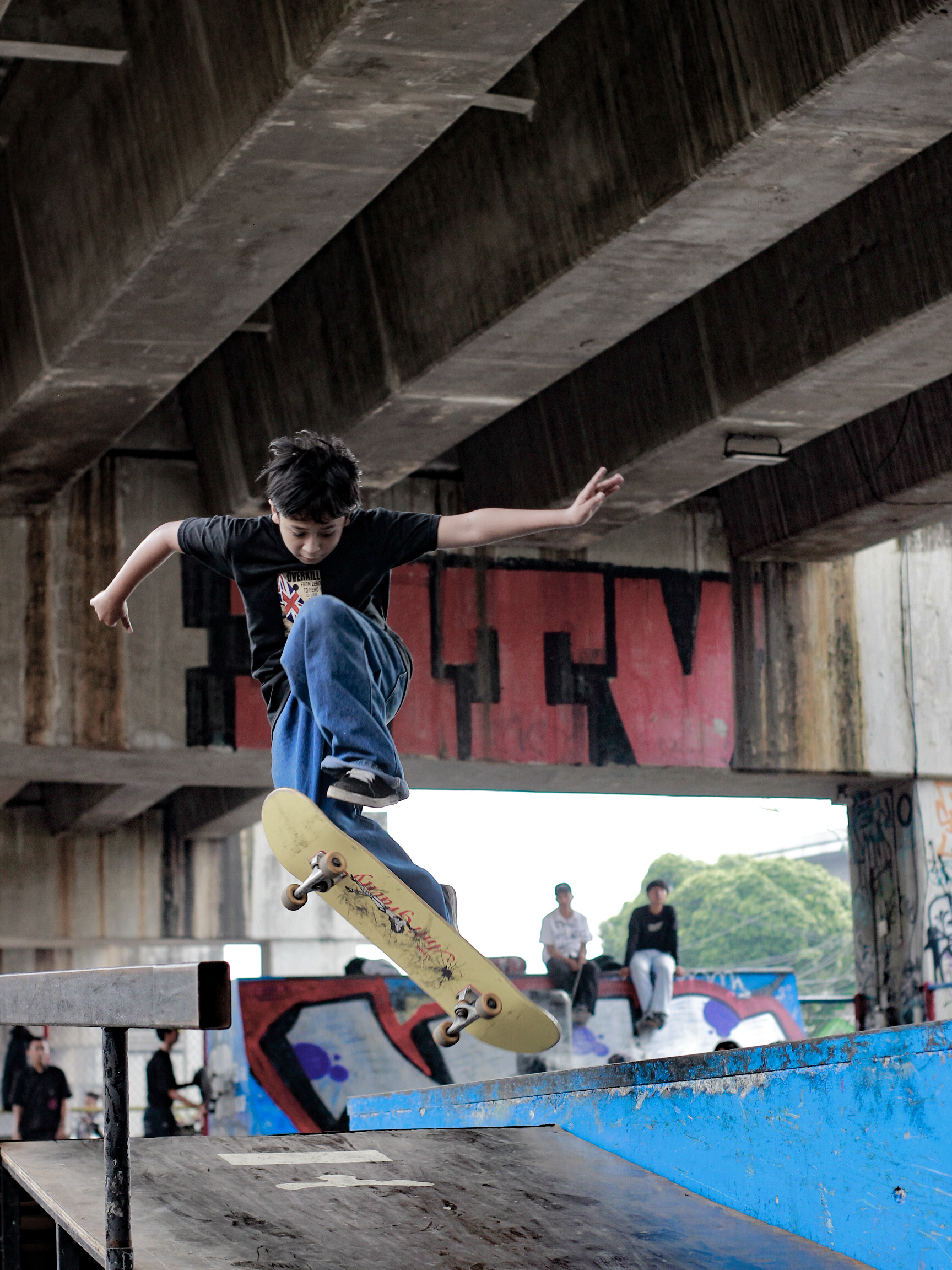 Skateboarding Trick