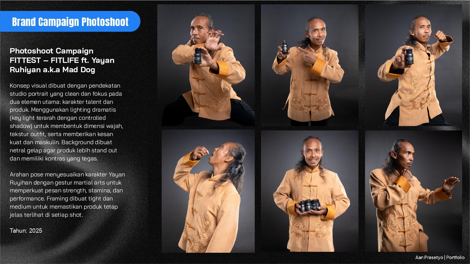 Photoshoot Brand Campaign - Yayan Ruhiyan a.k.a Mad Dog