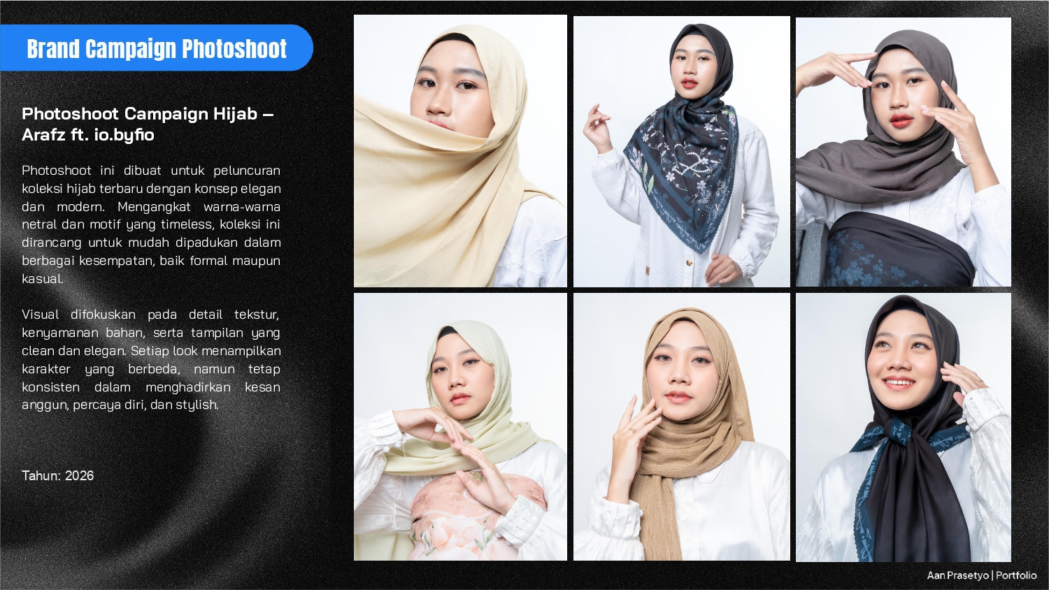 Photoshoot Brand Campaign - Hijab io by fio