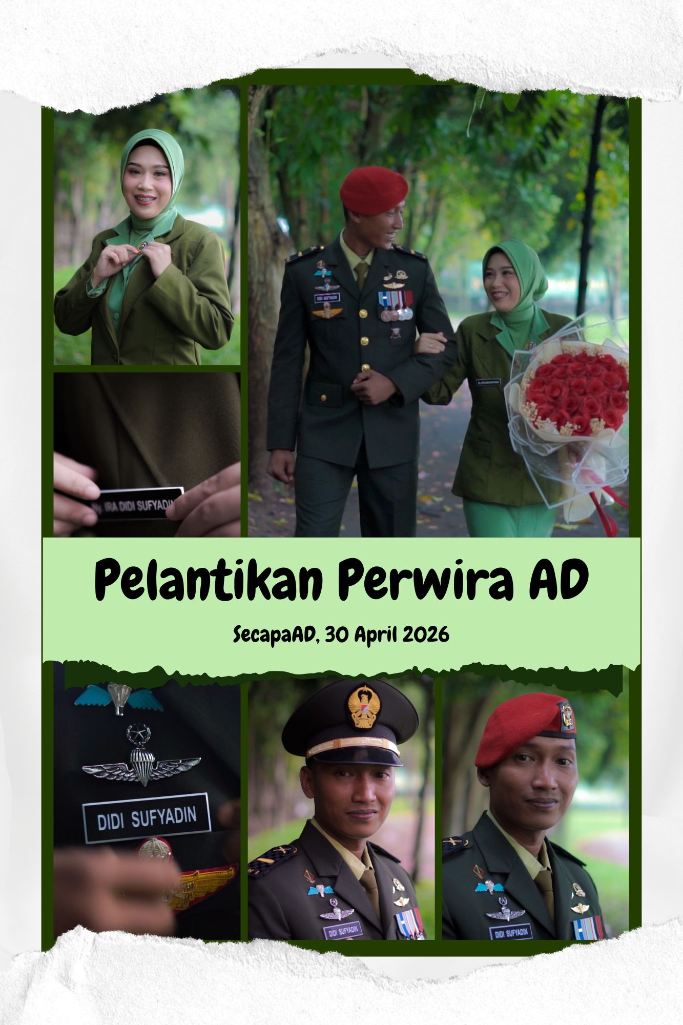 PELANTIKAN PERWIRA DI SECAPAAD BANDUNG