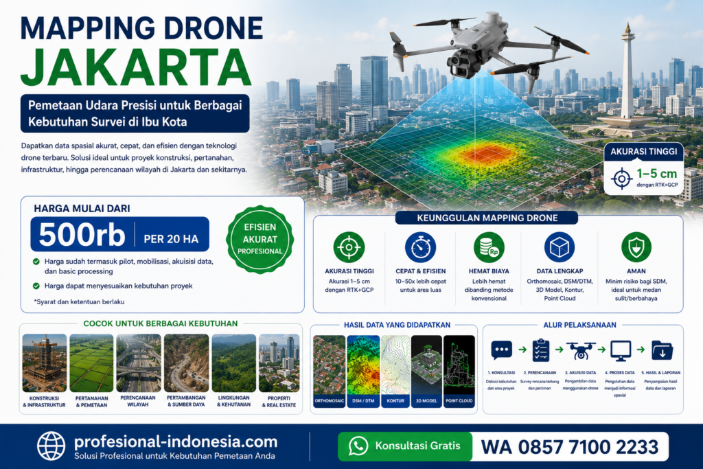 Mapping Drone Jakarta