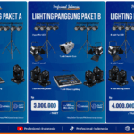 Lighting Stage Berkualitas Tinggi Cuma Rp2.500.000, Hemat hingga 40% Dibanding Sewa Terpisah