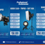 Sewa Lighting Studio Godox SL60 Mulai Rp100.000/Hari, 3 Paket Lengkap untuk Hasil Foto & Video Makin Ciamik!